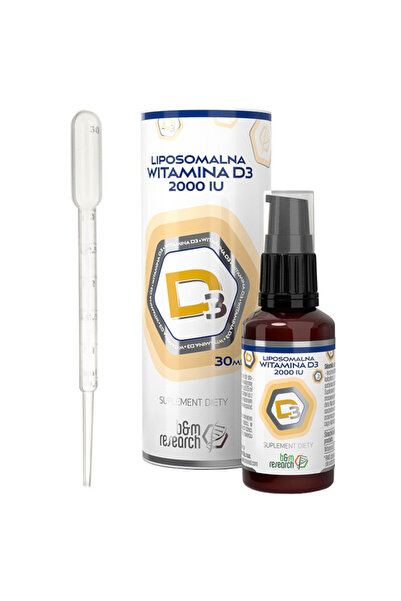 NO BRAND B&M Vitamina D3 Lipozomală 2000 UI + Pipetă
