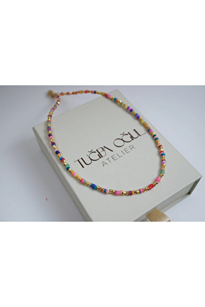 ATELİER TUĞBA Ykl092 Dori̇ka Detailled Bohemian Summer Necklace