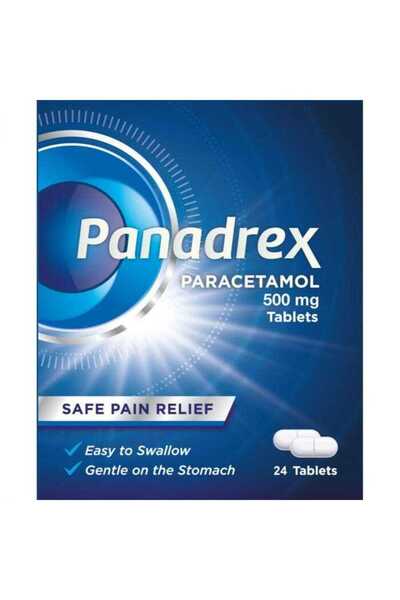 PANADREX Paracetamol 500 mg – 24 Tablets
