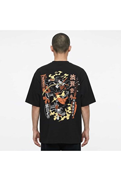 Shout KAGEZARU Samurai crna oversize unisex majica