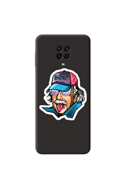 Other Xiaomi Redmi Note 9 Pro Einstein Black Colored Silicone TPU Θήκη
