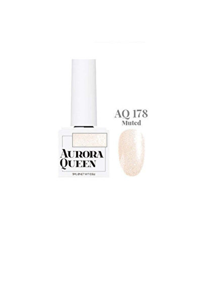 Aurora Queen Mellow Glitter AQ-178 Muted Kalıcı Jel Oje Simli