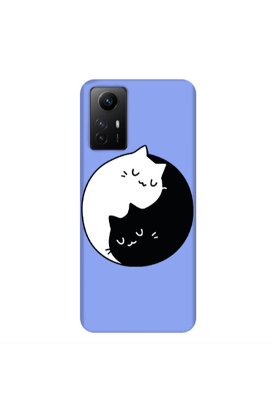 Other Xiaomi Redmi Note 12s Bundle of love Light Purple Colored Silicone TPU ...