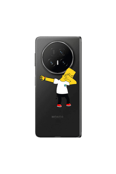 Other Honor Magic V5 Simpsons2 Transparent Silicone TPU Θήκη