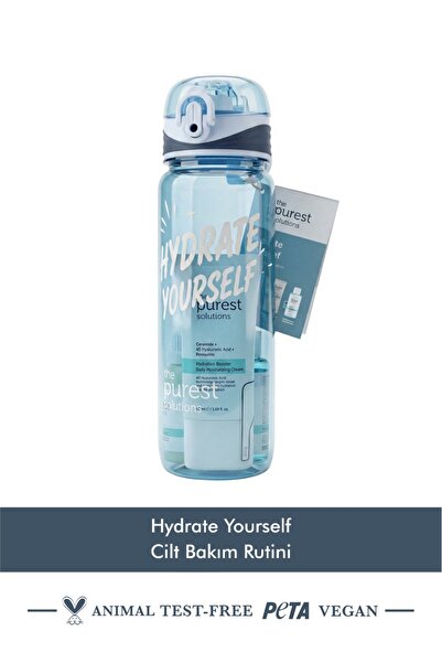 The Purest Solutions Hydrate Yourself Set | SPF 50+ Güneş Kremi, Nemlendirici...