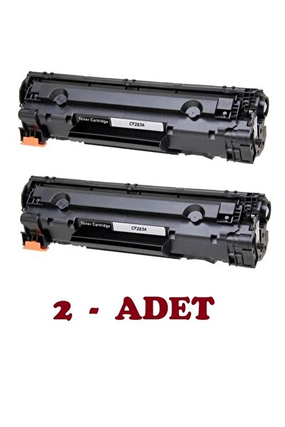 OEM CF283A Siyah Muadil Toner - 2 Adet