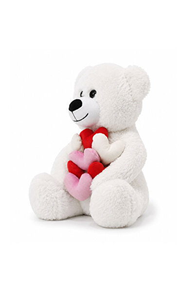 Pufu Toys 60 cm Multi-Heart Teddy Bear Plush Toy
