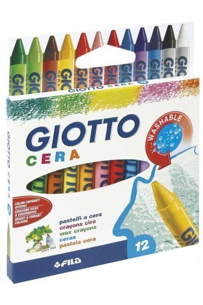 Giotto Κηρομπογιές 9 εκατοστά 12 τεμάχια (000281200)