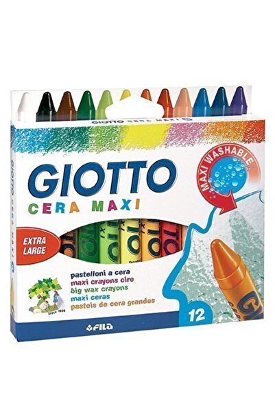 Giotto Κηρομπογιές 10 εκατοστά πάχους 12 τεμάχια (0291200)