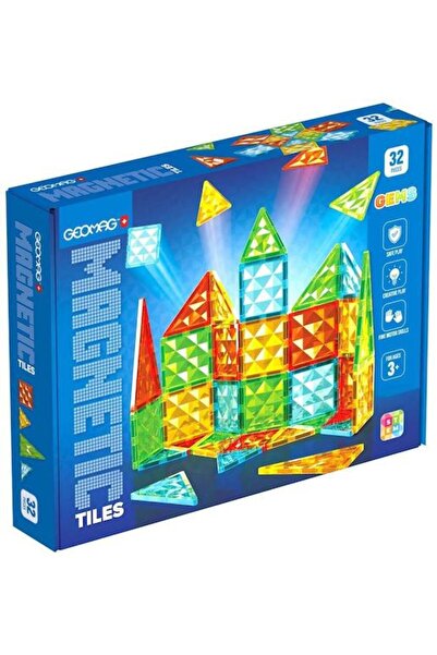 GEOMAG Μαγνήτες Πετράδια 32 Τεμάχια (10100)