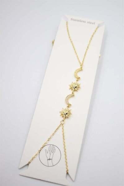 Generic Brand Moon Sun Shahmeran - Gold