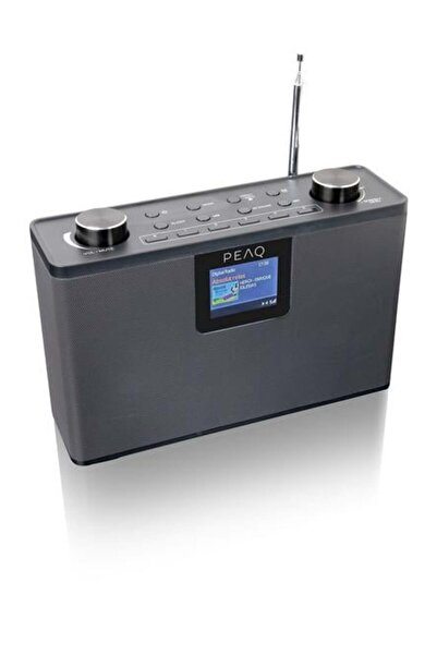 PEAQ Radio PDR 190-1 DAB+ Negru cu Bluetooth, USB, FM, Sunet Stereo, Alarmă ș...