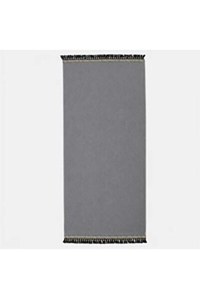 Jumbo Prosop de plajă din bumbac gri cu bordură 150 x 75 cm