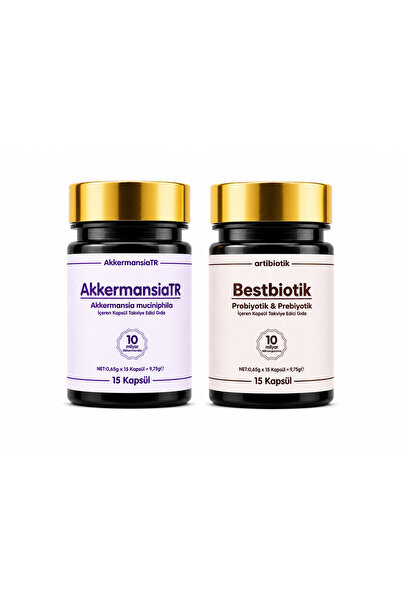 akkermansiam Mikrobiome Max Seti Akkermansia Muciniphila 15 Kapsül Bestbiotik...