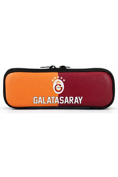 Galatasaray Single Compartment Boy's Yellow - Red School Pencil Bag/Pencil Ho...