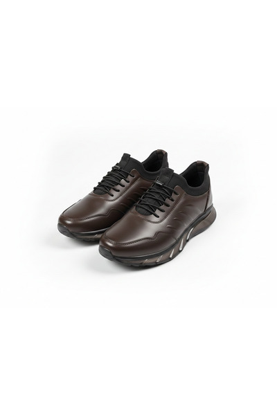 PLATTO MODA Genuine Leather Men's Shoes - Balloon Sole Ultra Comfortable Orth...