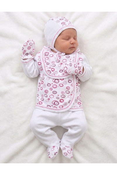 MiniKids Costumas 6 piese cercutele roz