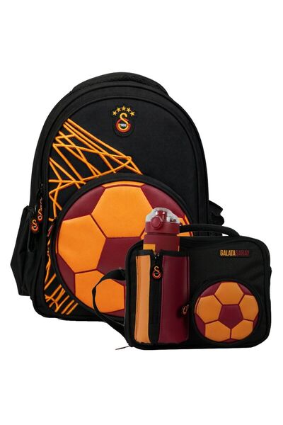 Galatasaray Σετ τσάντας δημοτικού σχολείου και τσάντας φαγητού για αγόρια (σε...