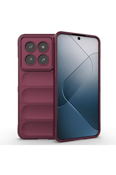 Techsuit Θήκη για Xiaomi 14 Pro - Μαγική Ασπίδα - Μπορντό