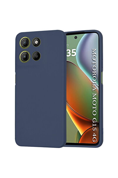 Techsuit Husa pentru Motorola Moto G15 / G15 Power - SoftFlex - Navy Blue