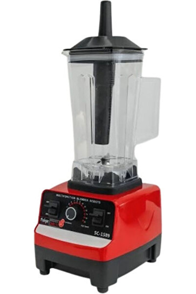 Andowl Μπλέντερ με πλαστική κανάτα 3 λίτρων 1000W Κόκκινο