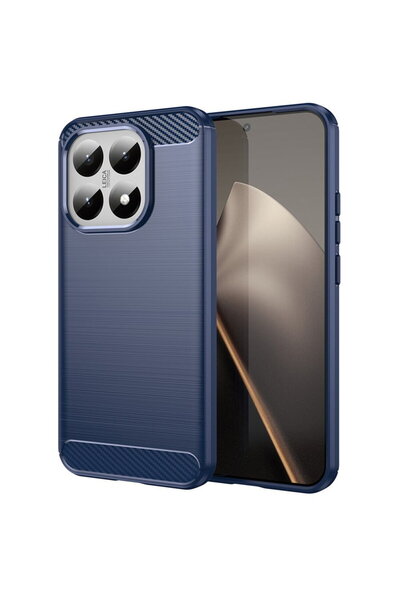 Techsuit Husa pentru Xiaomi 15T - Carbon Silicone - Blue