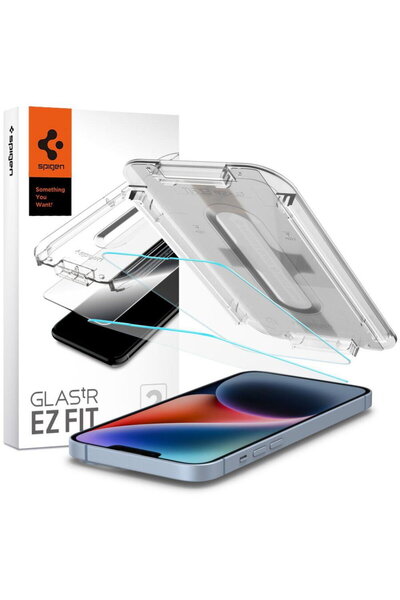 Spigen TEMPERED GLASS GLAS.TR "EZ FIT" 2-PACK IPHONE 13 PRO MAX / 1...