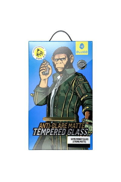 Mr. Monkey Glass Folie de protectie Ecran pentru Apple iPhone 15 Pro Max, Sti...