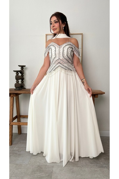 BRATO Off-white dress