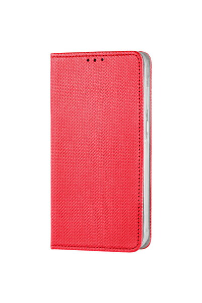 OEM Калъф за Samsung Galaxy A16 5G A166 / A16 4G A165, OEM, Смарт магнит, Червен
