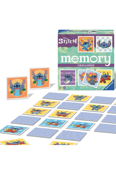 RAVENSBURGER Дисни Стич Мемори игра с 64 карти (10624697)