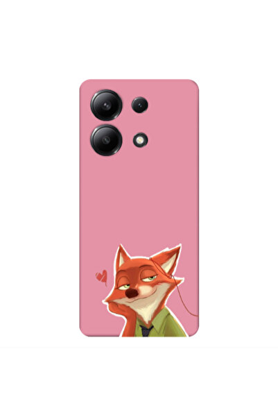 Other Xiaomi Redmi Note 13 4G Valentines 15 Pink Colored Silicone TPU Θήκη