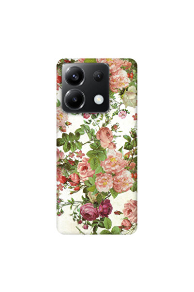 Other Xiaomi Poco X6 5G Pink roses 2 Transparent Silicone TPU Θήκη