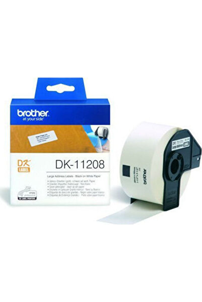 Brother 400 Αυτοκόλλητες Ρολές Ετικετών για Εκτυπωτή Ετικετών 90x38mm 1 τεμάχ...
