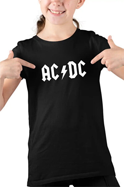 OEM Tricou Copii Fete AC/DC Merch ACDC