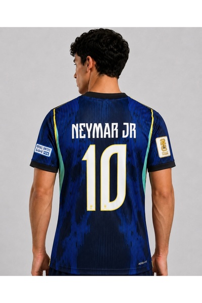 DDSTORE Tricou de fotbal BRA WC26 NeyJr AwJor