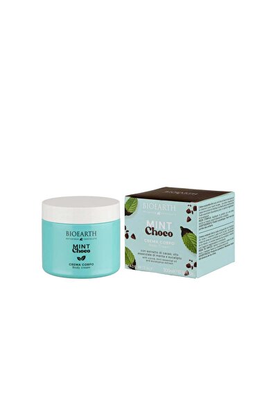 Bioearth Cremă de corp cu extract de cacao, eucalipt și ulei esențial de ment...