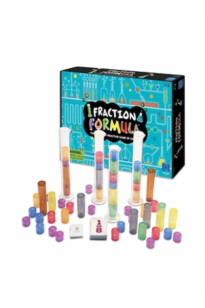 Educational Insights Fraction Formula - 3rd Grade Math Games for Kids 8-12