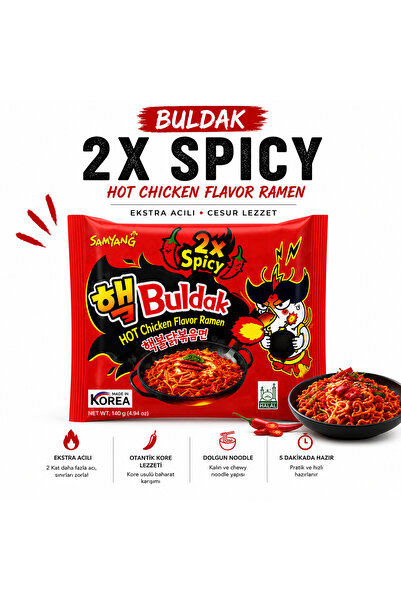 Genel Markalar Samyang Kore Ramen Bulda