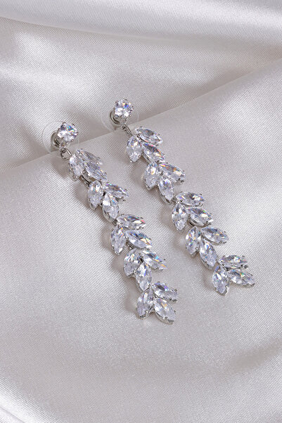 Süspüs Accessories أقراط زيركون فاخرة من سيليا
