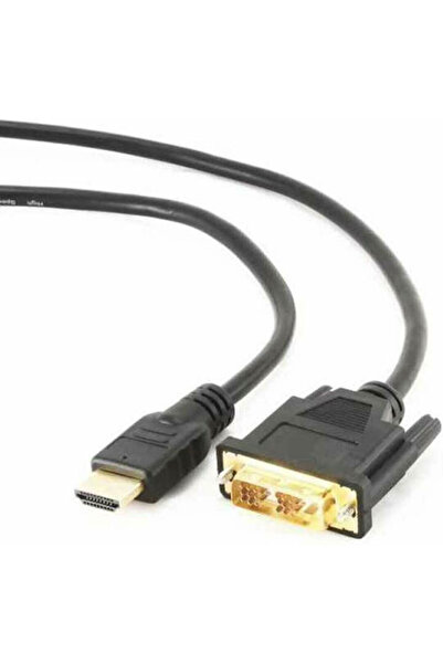 Cablexpert Καλώδιο DVI-D αρσενικό σε HDMI αρσενικό, 1.8μ, Μαύρο (CC-HDMI-DVI-6)