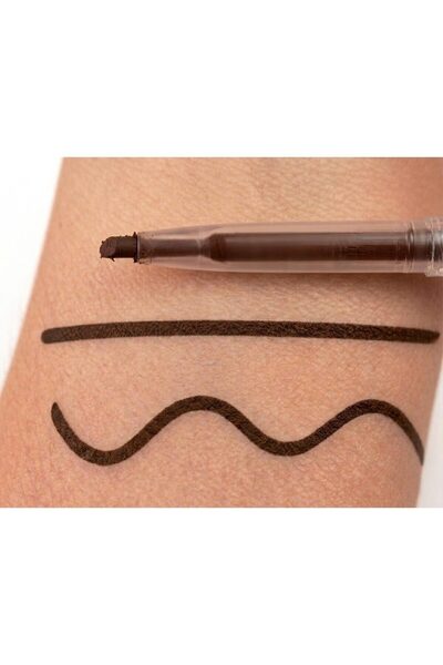 Flippy Creion de Sprancene cu Perie, Kevin&Coco, 2in1, 1.5 mm, Negru Maro