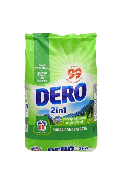 Dero Αυτόματο 6 κιλά 2 σε 1 Ορεινή Φρεσκάδα 80 πλύσεις