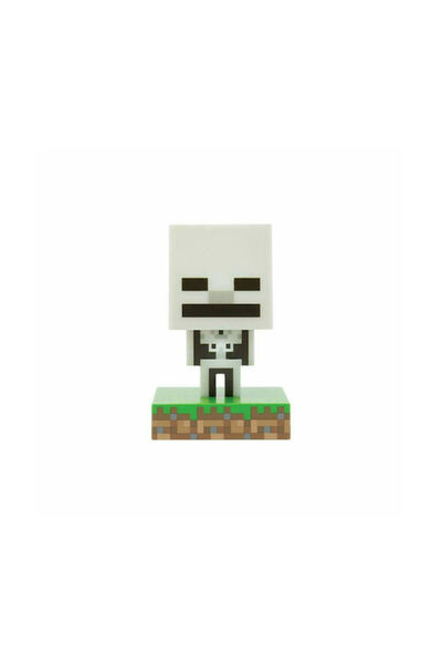 Paladone Παιδικό Διακοσμητικό Φωτιστικό Minecraft Σκελετός Γκρι 11 εκ.