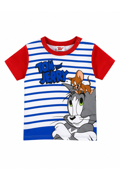 TOM Tricou bebelusi, si Jerry, rosu, 6-24 luni