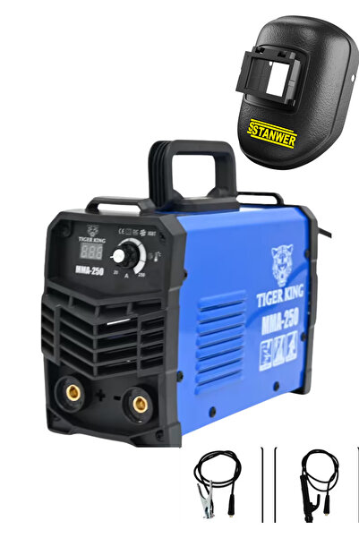 STANWER TİGER MMA250 250 Amper İnverter Mini Çanta Kaynak Makinesi Seti | IGB...