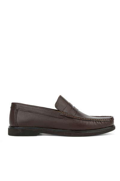 Ziya , Men's Genuine Leather Casual Shoes 1611065Z3012 Brown
