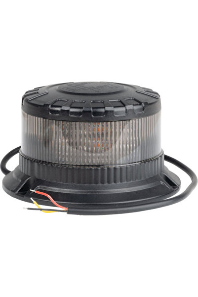AMIO Φάρος Αυτοκινήτου LED 12 / 24V Αδιάβροχος 11 εκ. με Πορτοκαλί Φωτισμό Κω...