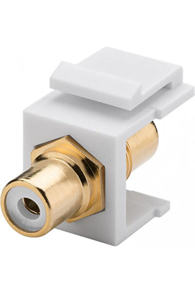 goobay 79676 Βύσμα RCA θηλυκό Λευκό (79676)