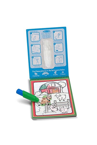 Melissa & Doug Water Wow! Coloring Book - Animals